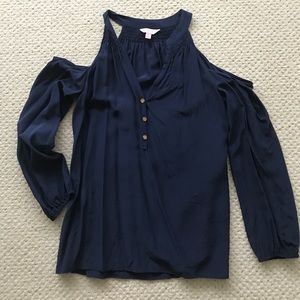 Lilly Pulitzer Cold Shoulder Top
